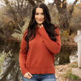 Haisley Sweater - Rust
