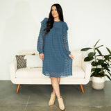 Gwen Dress - Indigo