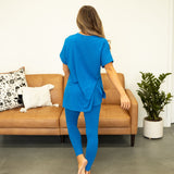 Maddie Microfiber Set - Classic Blue