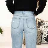 Georgie High Rise Flare Jeans - Vervet