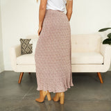 Charlie Floral Skirt - Currant