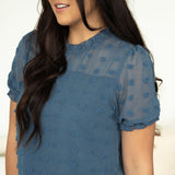Penelope Blouse - Indigo