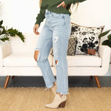 Hudson Dad Jeans - Vervet