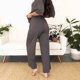 Esme Loungewear Set - Charcoal
