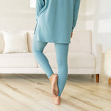 Maddie Microfiber Set - Dusty Teal