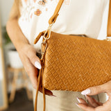 Hannah Crossbody Bag - Gold