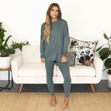 Ellie Microfiber Set - Ash Jade