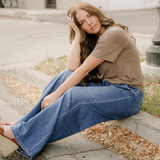 Billie Wide Leg Jeans - Flying Monkey