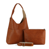Evelyn Bag Set- Brown