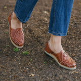 Ana Huarache Flats - Cafe Torri