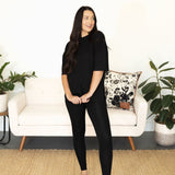 Blythe Loungewear Set - Black