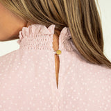 Lainey Blouse - Blush