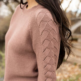 Lottie Sweater - Rosewood