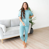 Chloe Loungewear Set - Dusty Teal