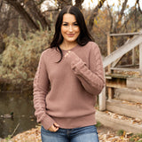 Lottie Sweater - Rosewood