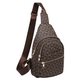 Scarlette Sling Backpack - Brown