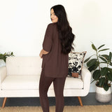 Blythe Loungewear Set - Mahogany