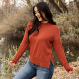 Haisley Sweater - Rust
