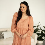 Carmen Dress - Dusty Melon