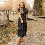 PREORDER - Gigi Dress - Black Paint Brush - ESTIMATED SHIP DATE 11/14