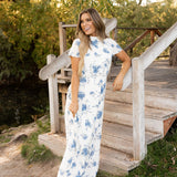 Rachel Dress - Cream Floral