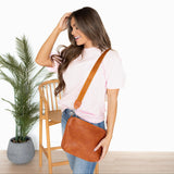 Evelyn Bag Set- Brown