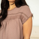 Elodie Blouse - Dusty Plum
