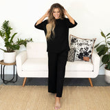 Esme Loungewear Set - Black