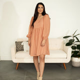 Carmen Dress - Dusty Melon