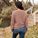 Lottie Sweater - Rosewood