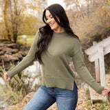Haisley Sweater - Moss