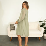 Carmen Dress - Fern