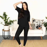 Blythe Loungewear Set - Black