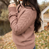 Lottie Sweater - Rosewood