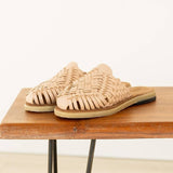 Anita Huarache Flats - Crema