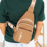 Hailey Sling Backpack - Mocha