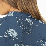 Rachel Dress - Blue Floral