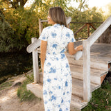 Rachel Dress - Cream Floral