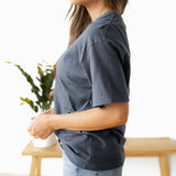Boyfriend Tee - Indigo