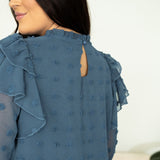 Gwen Dress - Indigo