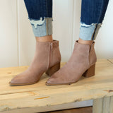 Presley Bootie - Burlwood