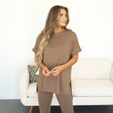 Maddie Microfiber Set - Mocha