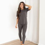 Chloe Loungewear Set - Ash Gray