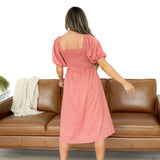 Poppy Dress - Rose