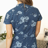 Rachel Dress - Blue Floral