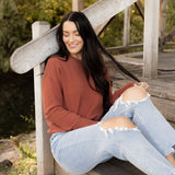 Camilla Sweater - Light Rust
