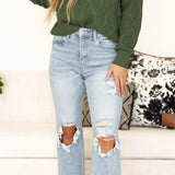 Hudson Dad Jeans - Vervet