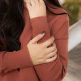 Camilla Sweater - Light Rust