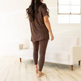 Maddie Microfiber Set - Brown
