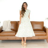 Maisie Dress - Green/Blue
